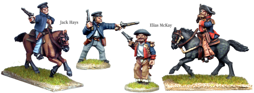 OWS001 - Texas Rangers Jack Hays and Elias McKay