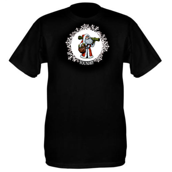 Santa Bazooka T-Shirt - Black