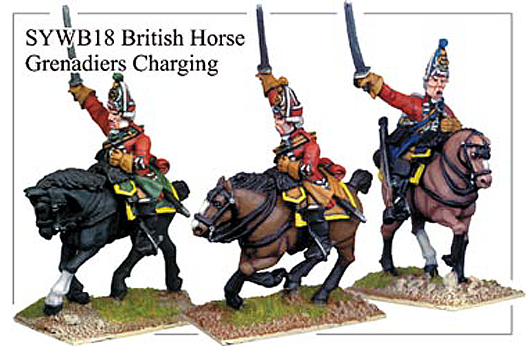SYWB018 - British Horse Grenadier Charging