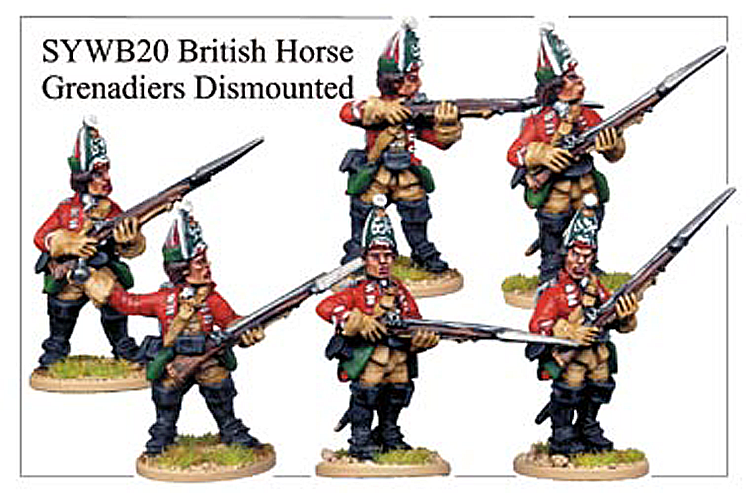 SYWB020 - British Dismounted Horse Grenadiers