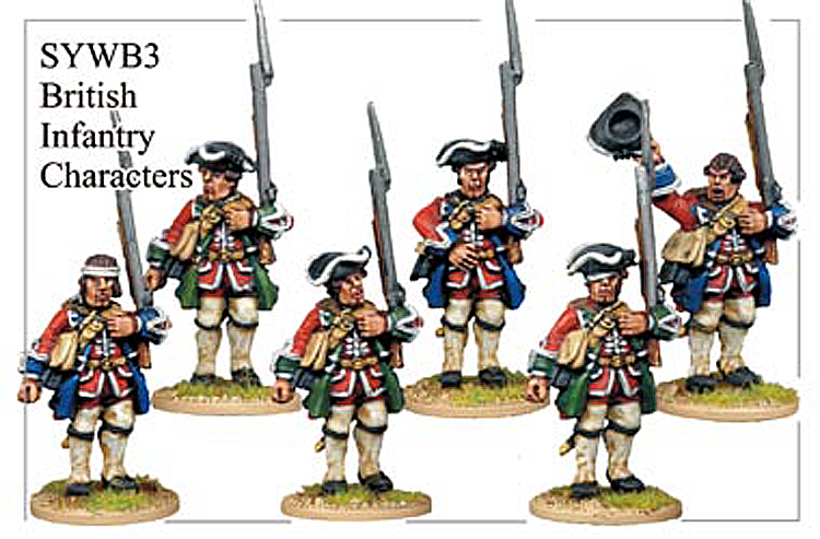 SYWB003 - British Infantry Characters
