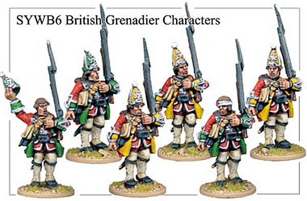 SYWB006 - British Grenadier Characters