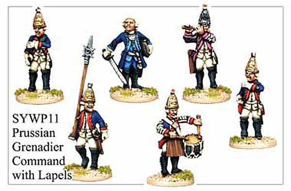 SYWP011 - Prussian Grenadier With Lapels Command