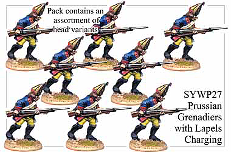 SYWP027 - Prussian Grenadiers Charging