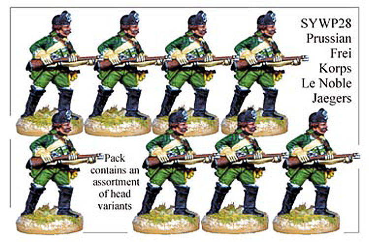 SYWP028 - Prussian Frei Korps Le Noble Jaegers