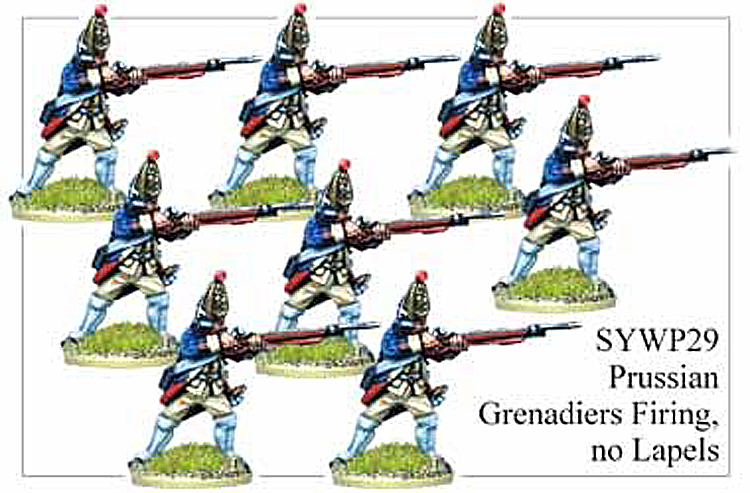 SYWP029 - Prussian Grenadiers No Lapels Firing