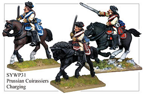 SYWP031 - Prussian Cuirassiers Charging