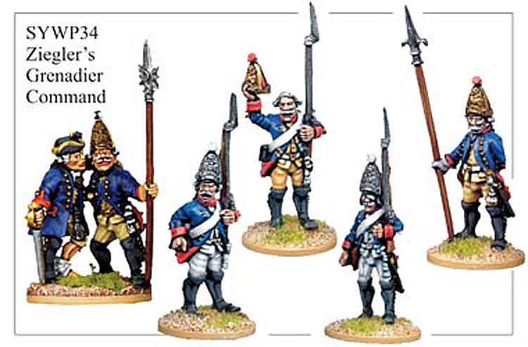 SYWP034 - Prussian Grenadiers No Lapels Command