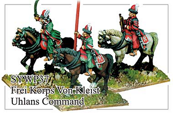 SYWP037 - Prussian Von Kleists Frei Korps Uhlan Command
