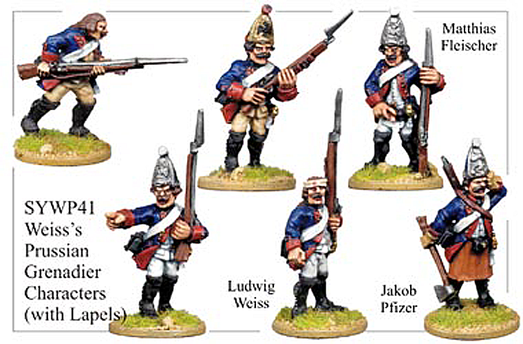 SYWP041 - Prussian Grenadier Characters
