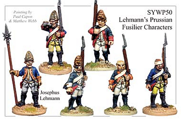SYWP050 - Prussian Fusilier Characters