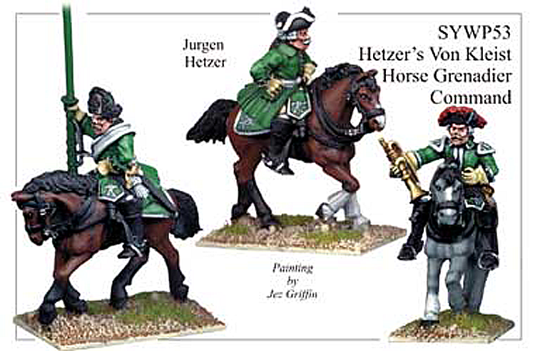 SYWP053 - Prussian Von Kliest Frei Korps Horse Grenadier Command