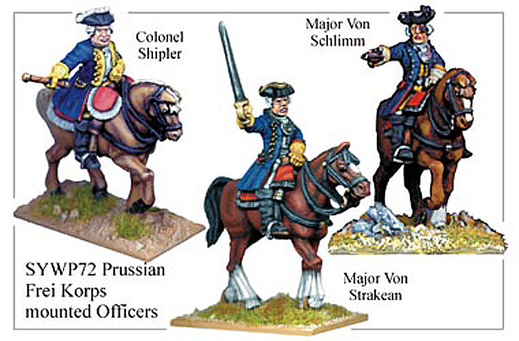 SYWP072 - Prussian Mounted Frei Korps Officers
