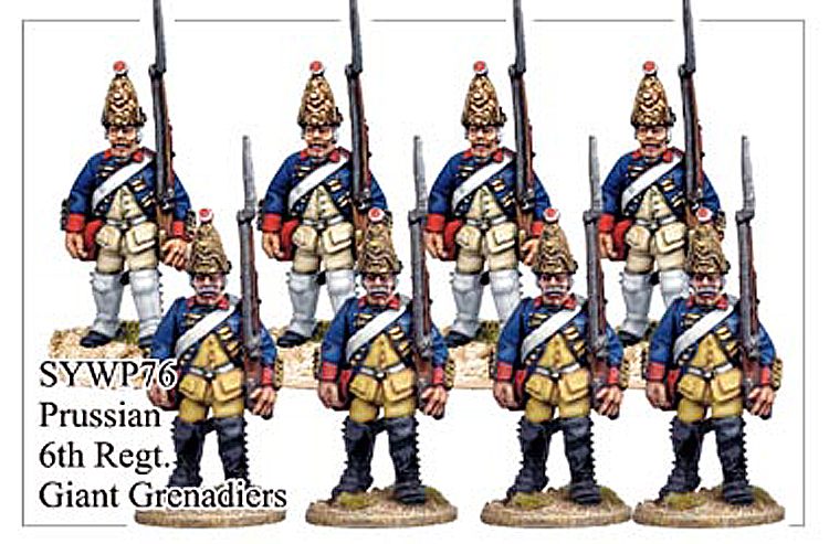 SYWP076 - Prussian Giant Grenadiers Regiment Number Six