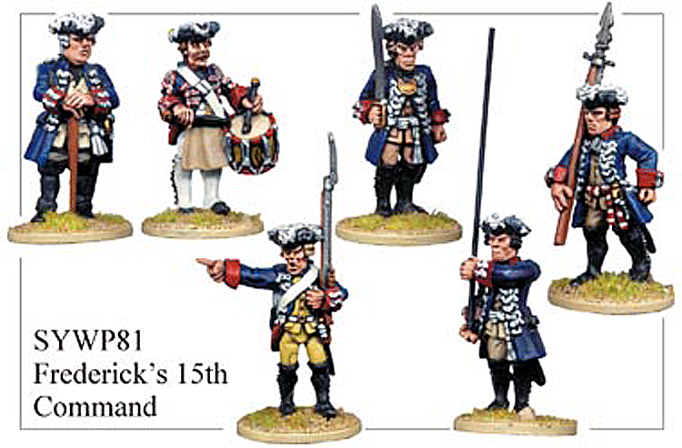 SYWP081 - Prussian Fredericks 15th Guard Regiment Command