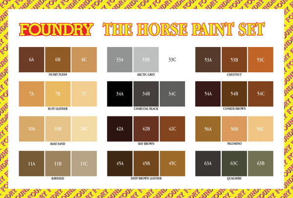 The Horse Paint Set