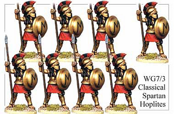 WG073 - Classical Spartan Hoplites