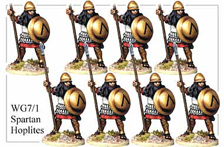 WG071 - Spartan Hoplites