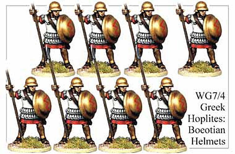 WG074 - Greek Hoplites in Boeotian Helmets