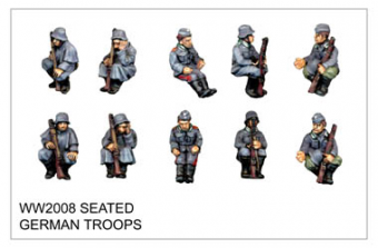 WW220008 - Seated German Troops