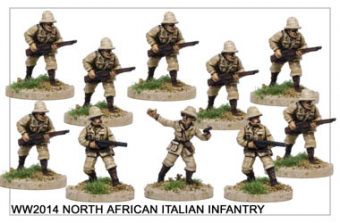 WW220014 - North African Italian Infantry