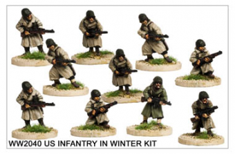 WW220040 - US Infantry in Winter Kit